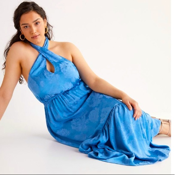Anthropologie Dresses & Skirts - Anthropologie NWT Tiered Halter Maxi Dress Size L.